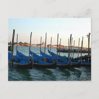 Cartão Postal Gondola Venice