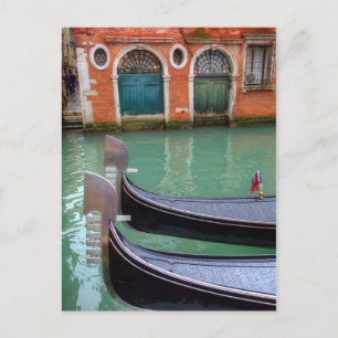 Cartão Postal Gôndolas no Grande Canal, Veneza
