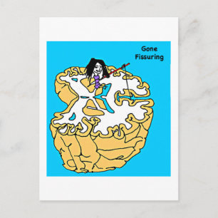 Cartão Postal Gone Fissuring