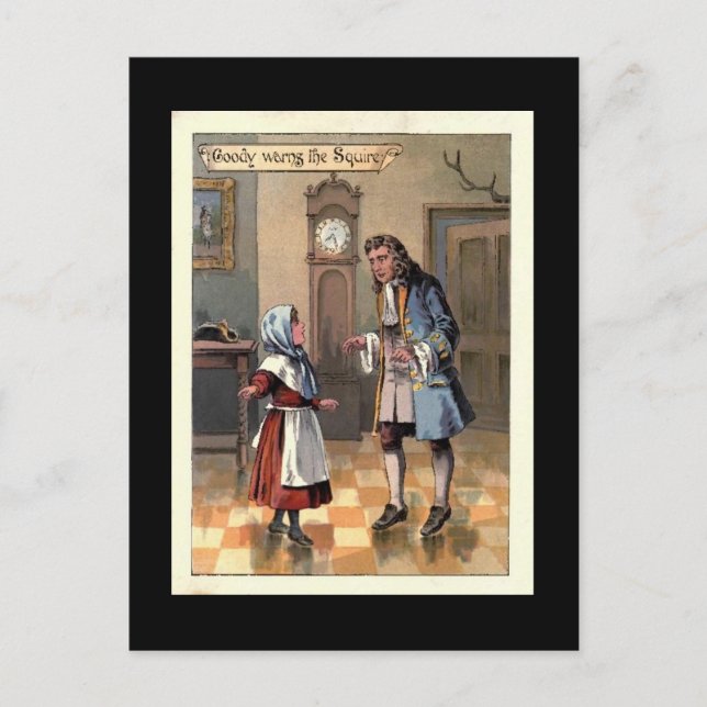 Cartão Postal Goody avisa a praça (Frente)