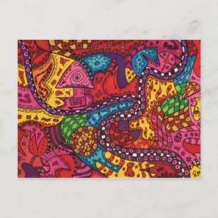 Cartão Postal Google Map of Heaven