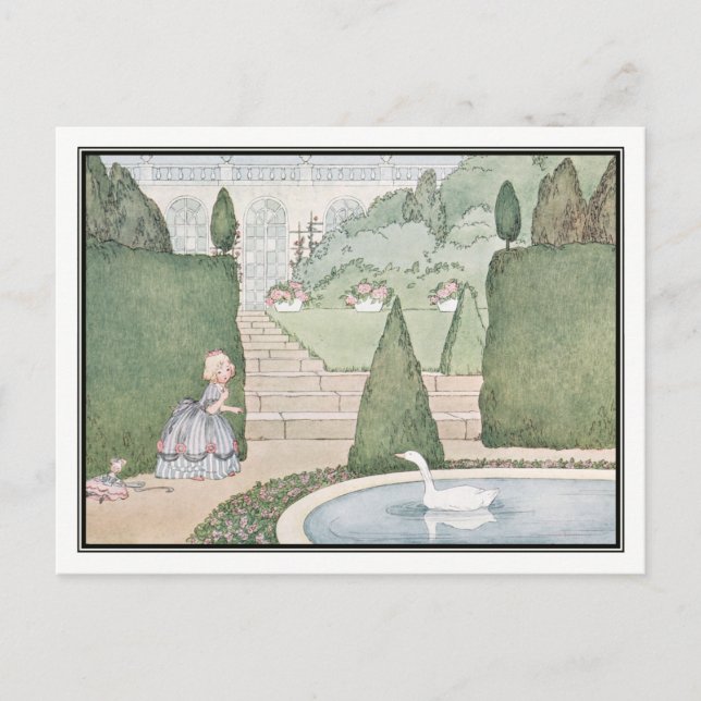 Cartão Postal Goosey, Goosey, Gander por H. Willebeek Le Mair (Frente)