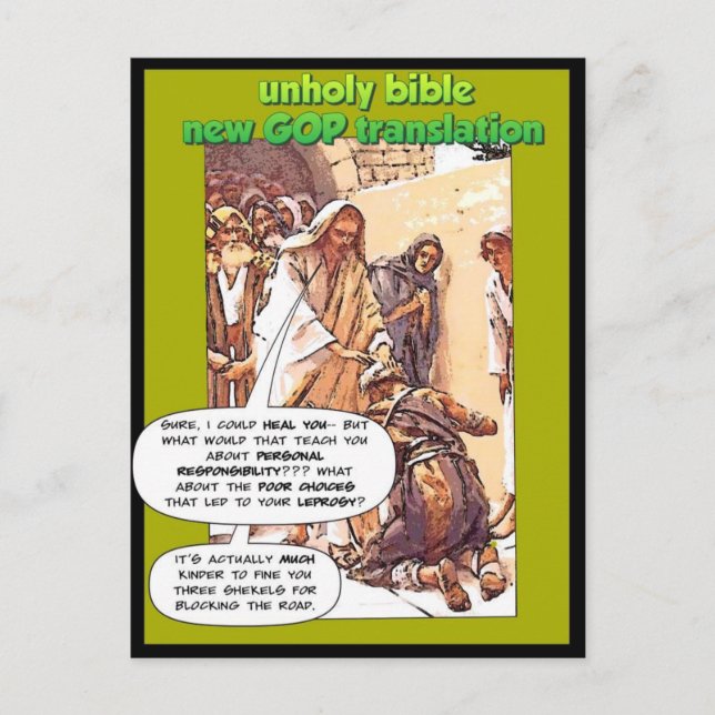 Cartão Postal GOP e Leper (Frente)