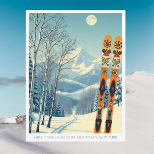 Cartão postal Gore Mountain New York Adirondacks