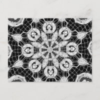 Gorgeous Elegant Lace Abstrato Art Patterno