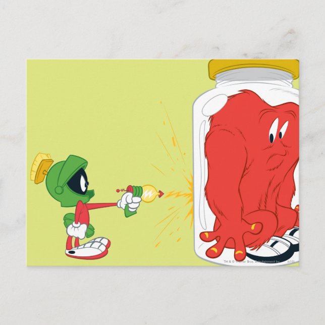 Cartão Postal Gossamer em um jarro - Cor (Frente)