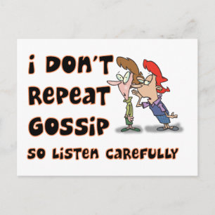 Cartão Postal Gossip