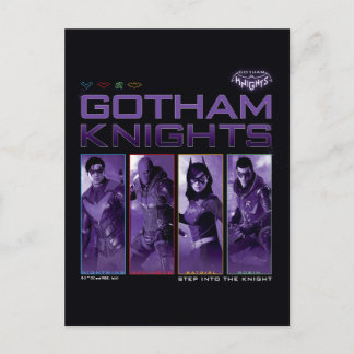 Cartão Postal Gotham Knights Hero Panels