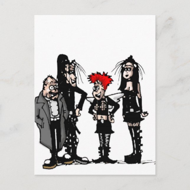 Cartão Postal Gótico (Frente)