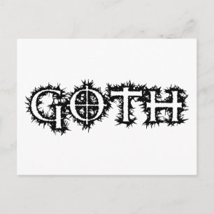 Cartão Postal Gótico