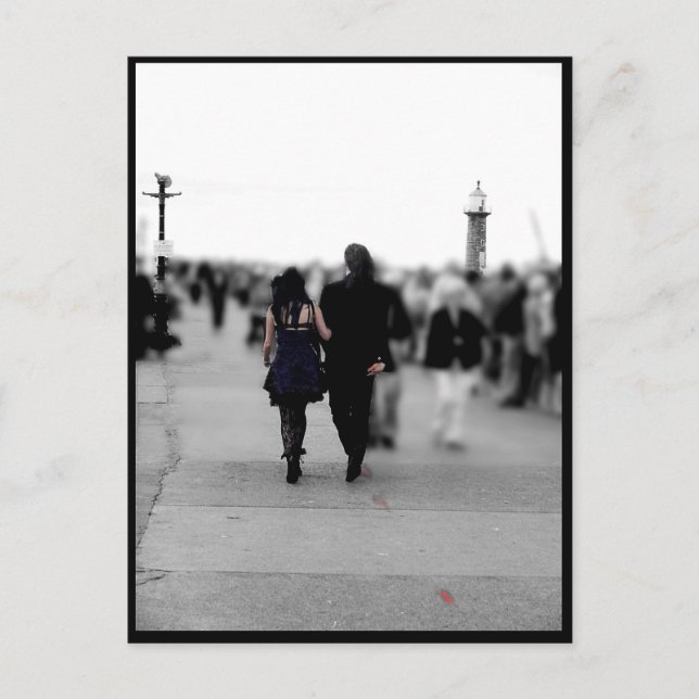 Cartão Postal Góticos de Whitby (Frente)