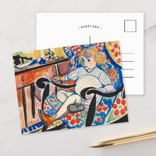 Cartão Postal Gouache   Henry Lyman Saÿen