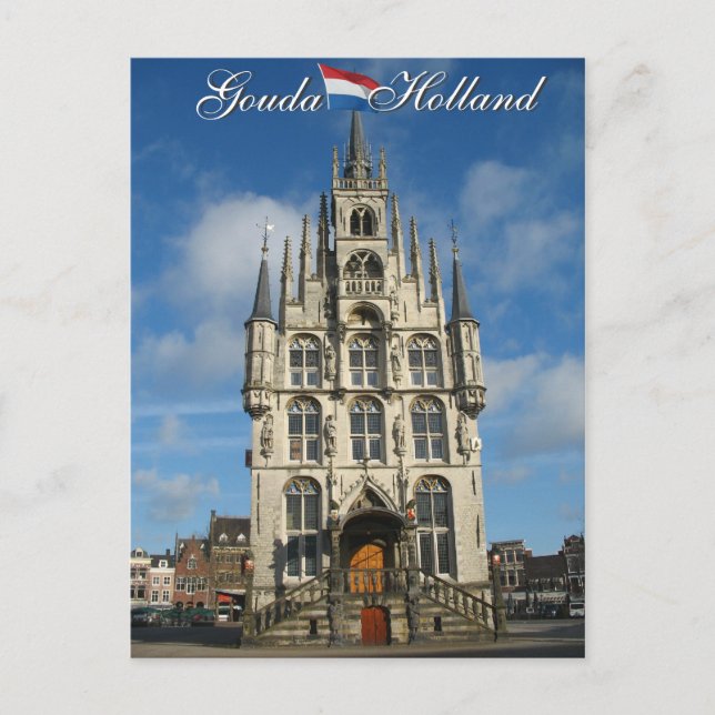 Cartão postal Gouda Holland (Frente)