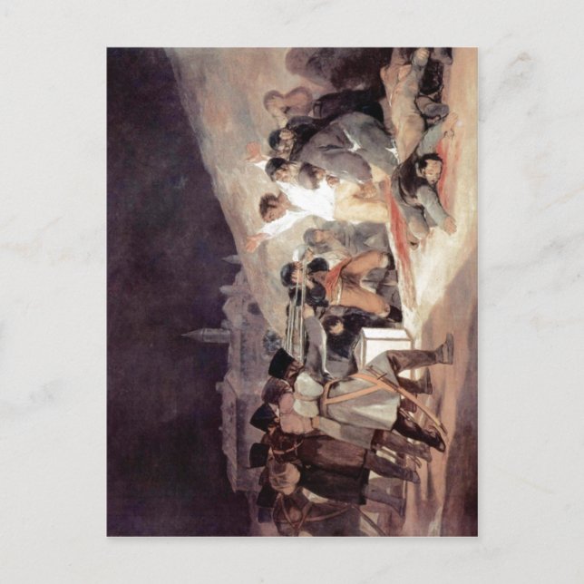 Cartão Postal Goya y Lucientes, Francisco de Erschie? Auf do der (Frente)