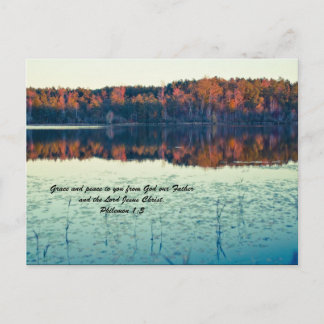 Cartão Postal Graça e paz para você de Deus, nosso Pai e
