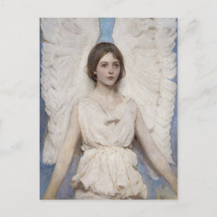 Cartão Postal Grace Celestial: Anjo por Abbott Handerson Thayer