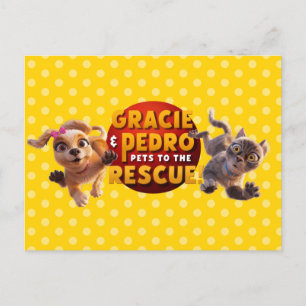 Cartão Postal Gracie & Pedro Adventure Await