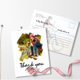 Cartão Postal Graduação com pincelada personalizada 2 Foto Agrad