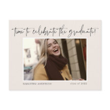 Graduação de Foto com Script Manuscrito de Orçamen