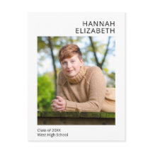 Graduação de Foto Moderna Simples