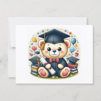 Cartão Postal "Graduação do Urso de Teddy"