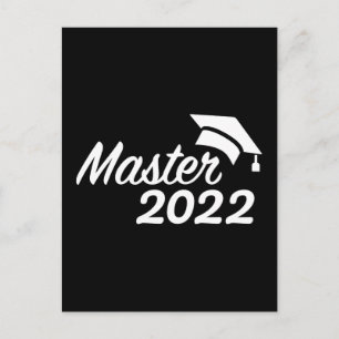 Cartão Postal Graduação mestre 2022