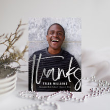 Graduação Moderna do Shiny Strokes Obrigado