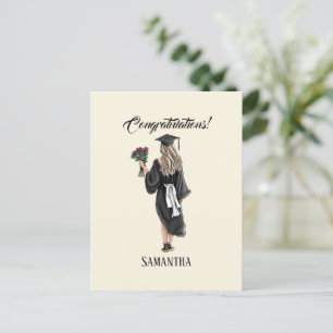 Cartão Postal Graduação Personalizada Por Aquarela (3)