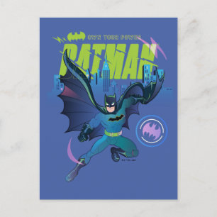 Cartão Postal Gráfico da cidade do Batman "Possuir seu poder"