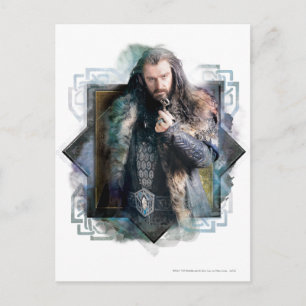 Cartão Postal Gráfico de Caracteres THORIN OAKENSHIELD™