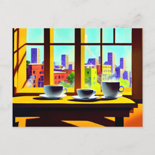 Cartão Postal Gráfico de Vintage