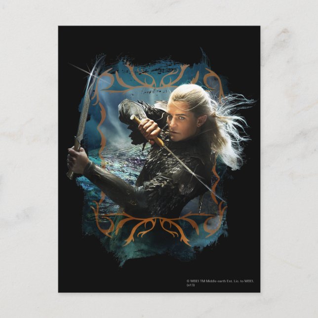 Cartão Postal Gráfico LEGOLAS GREENLEAF™ (Frente)