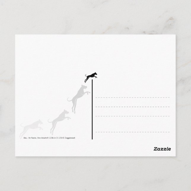 Cartão Postal Gráficos Dane Excelentes (Verso)