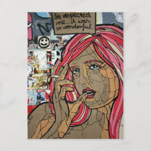 Cartão Postal Grafite, Berlim, Alemanha