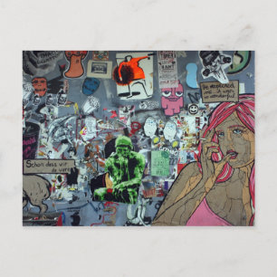 Cartão Postal Grafite, Berlim, Alemanha