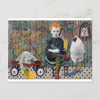 Cartão Postal Grafite Boy