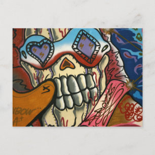 Cartão Postal Grafite de Taiwan, Taipei, Taiwan