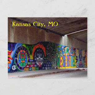 Cartão Postal Grafite latino