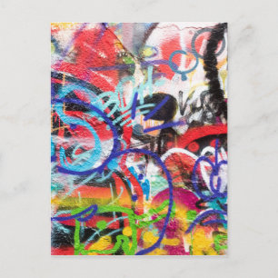 Cartão Postal Grafite louco