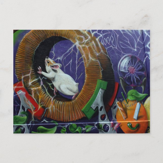 Cartão Postal Grafite suíço (Frente)