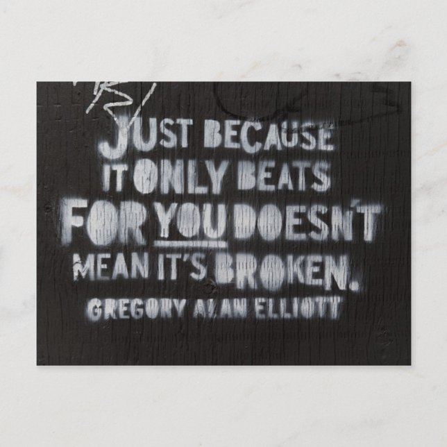 Cartão Postal Grafite Toronto (Frente)