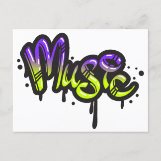 Cartão Postal Grafitti