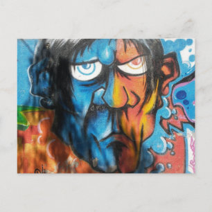 Cartão Postal Grafitti Art
