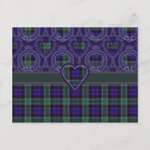 Cartão Postal Graham Scottish Tartan