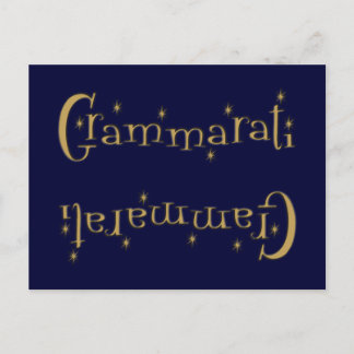 Cartão Postal Grammaratti