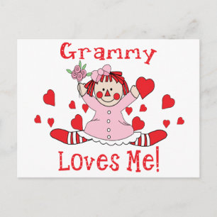 Cartão Postal Gramp Love é minha Rag Doll