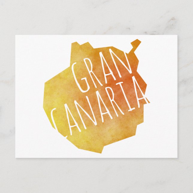 Cartão Postal Gran Canária (Frente)