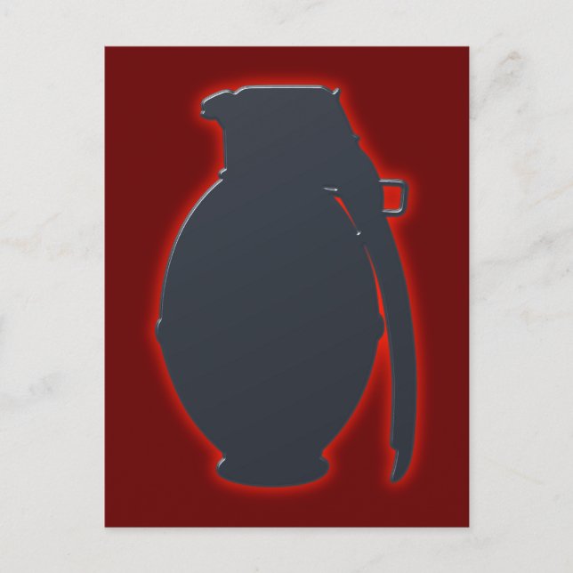 Cartão Postal Granada de mão artesanal (Frente)