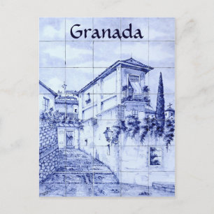 Cartão Postal Granada, Espanha