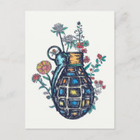 Granada Mão Vase das Flores